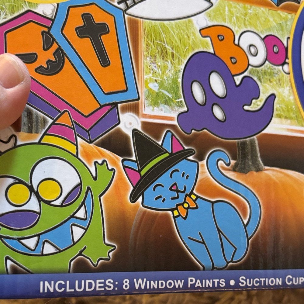 Halloween Window Craft Set - Multicolor - Picture 6 of 9